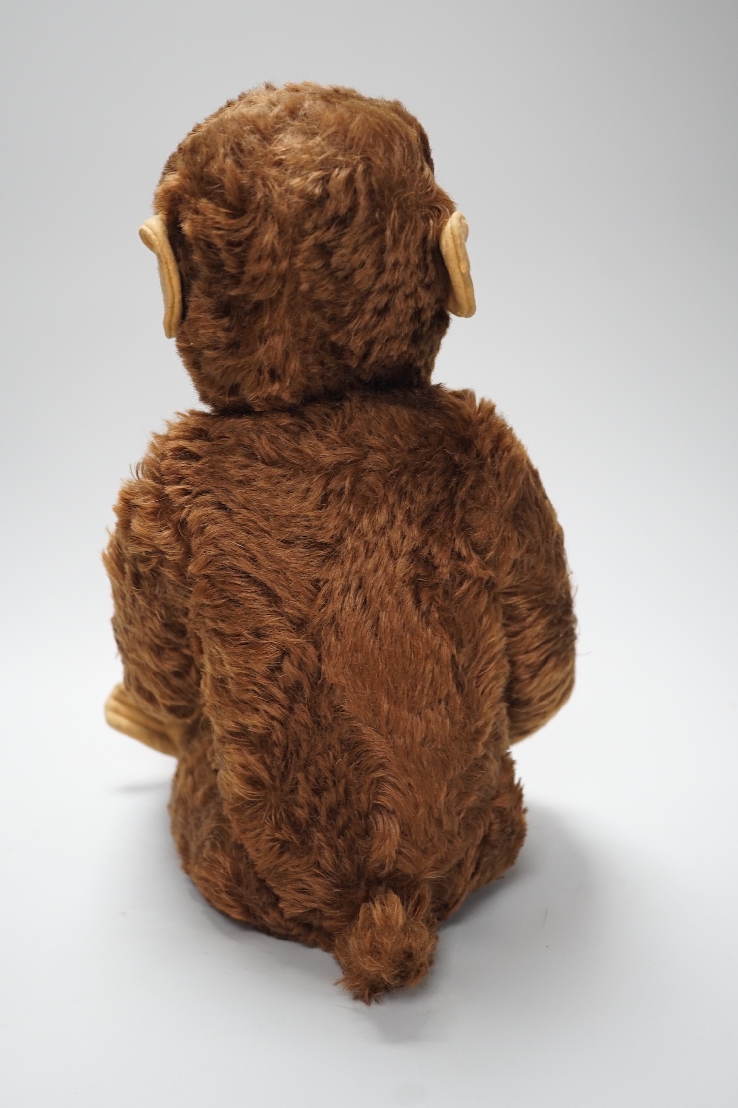 A Schuco 'Yes No' Tricky mohair monkey, 51cm